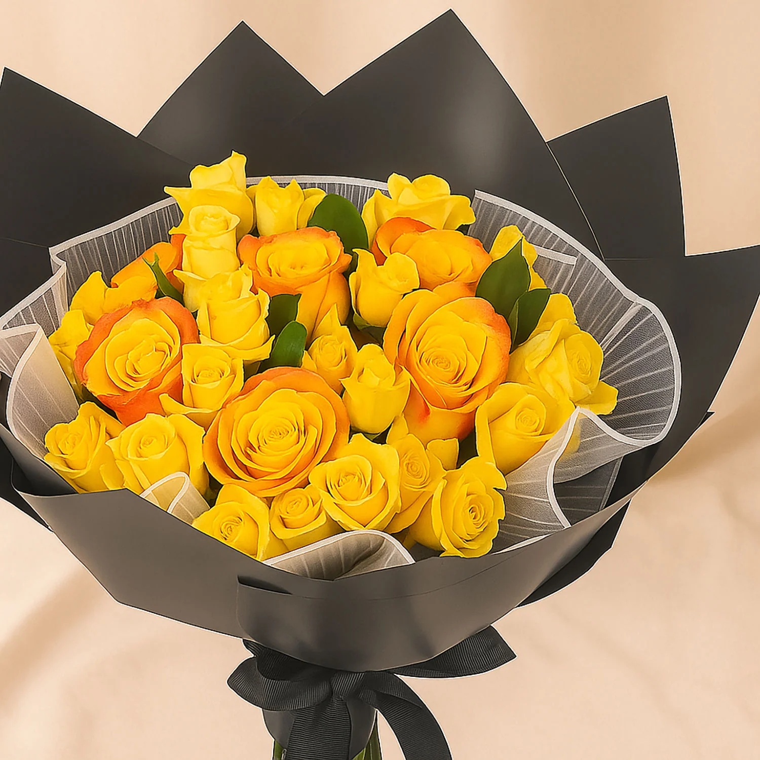 باقة ورد اصفرالتخرج - Image 4