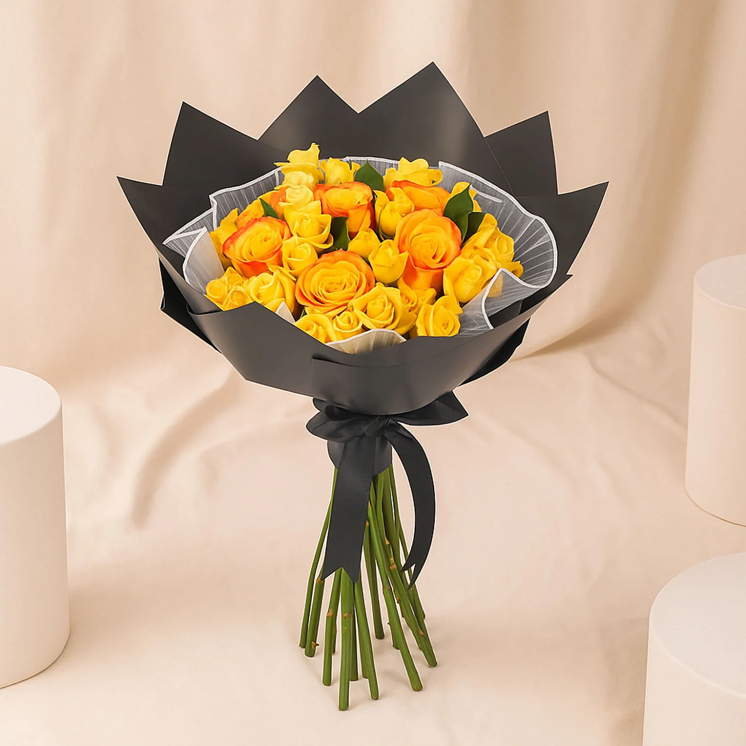 باقة ورد اصفرالتخرج - Image 5