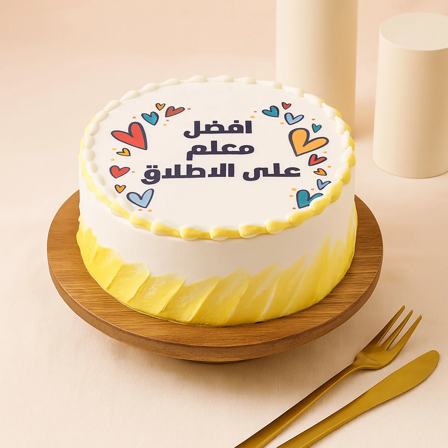 أفضل معلم | كيك ليوم المعلم