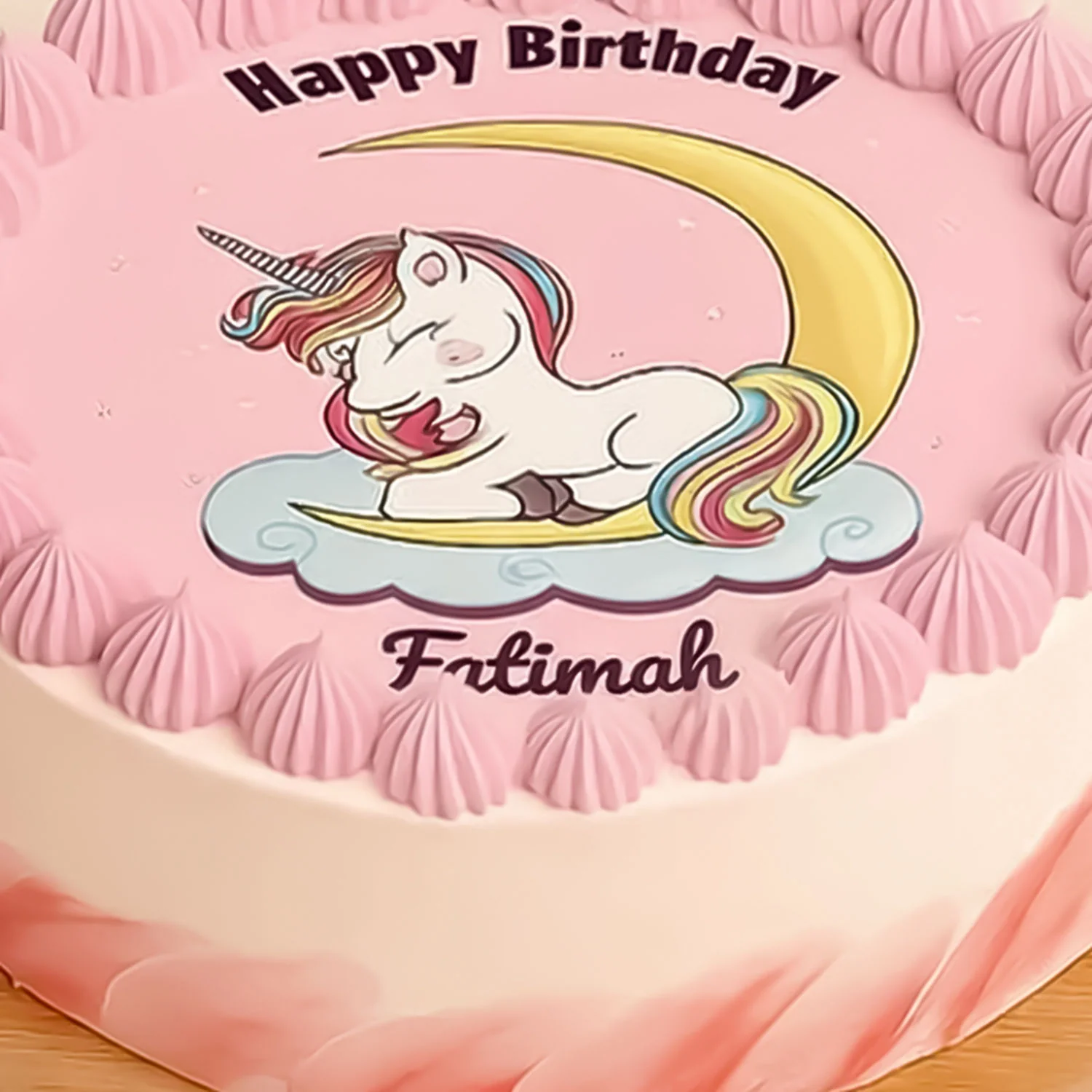 كيك اطفال | كيكة يونيكورن عيد الميلاد - Image 2
