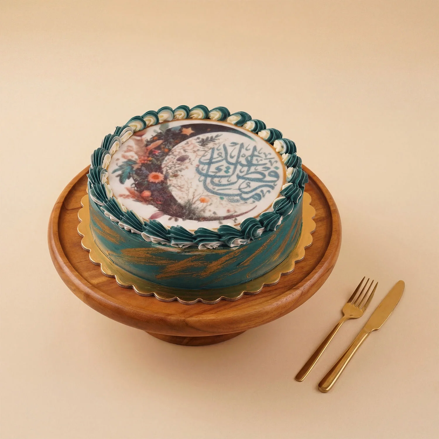 كيكة هلال العيد بالشوكولاتة - Image 2