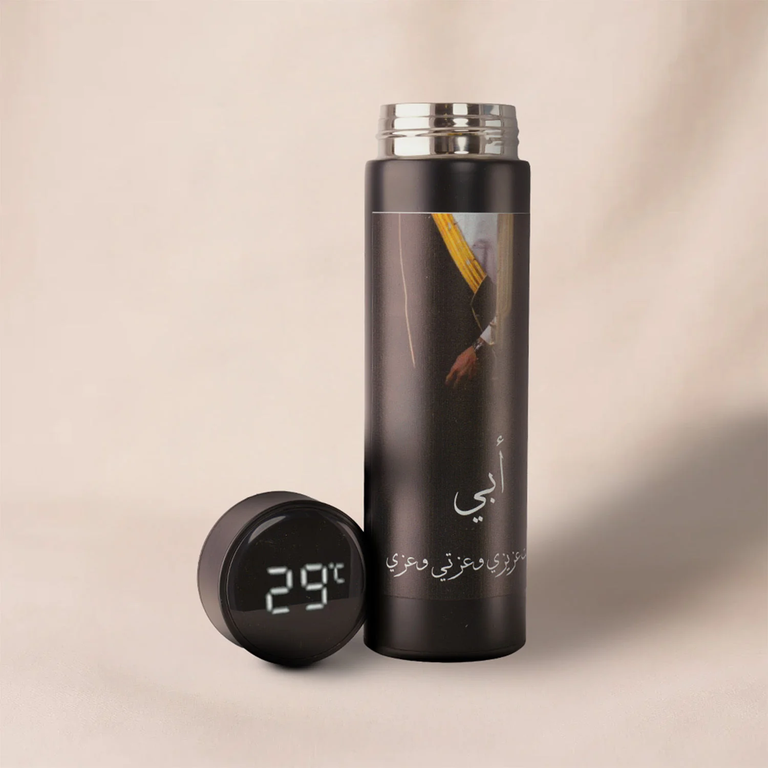 صينية ورد و هدايا عيد الأب مع جوديفا وعطر - Image 2