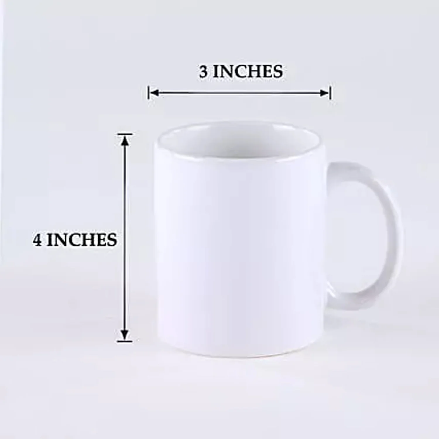 كوب أبيض مخصص بالصورة الشخصية - Image 2
