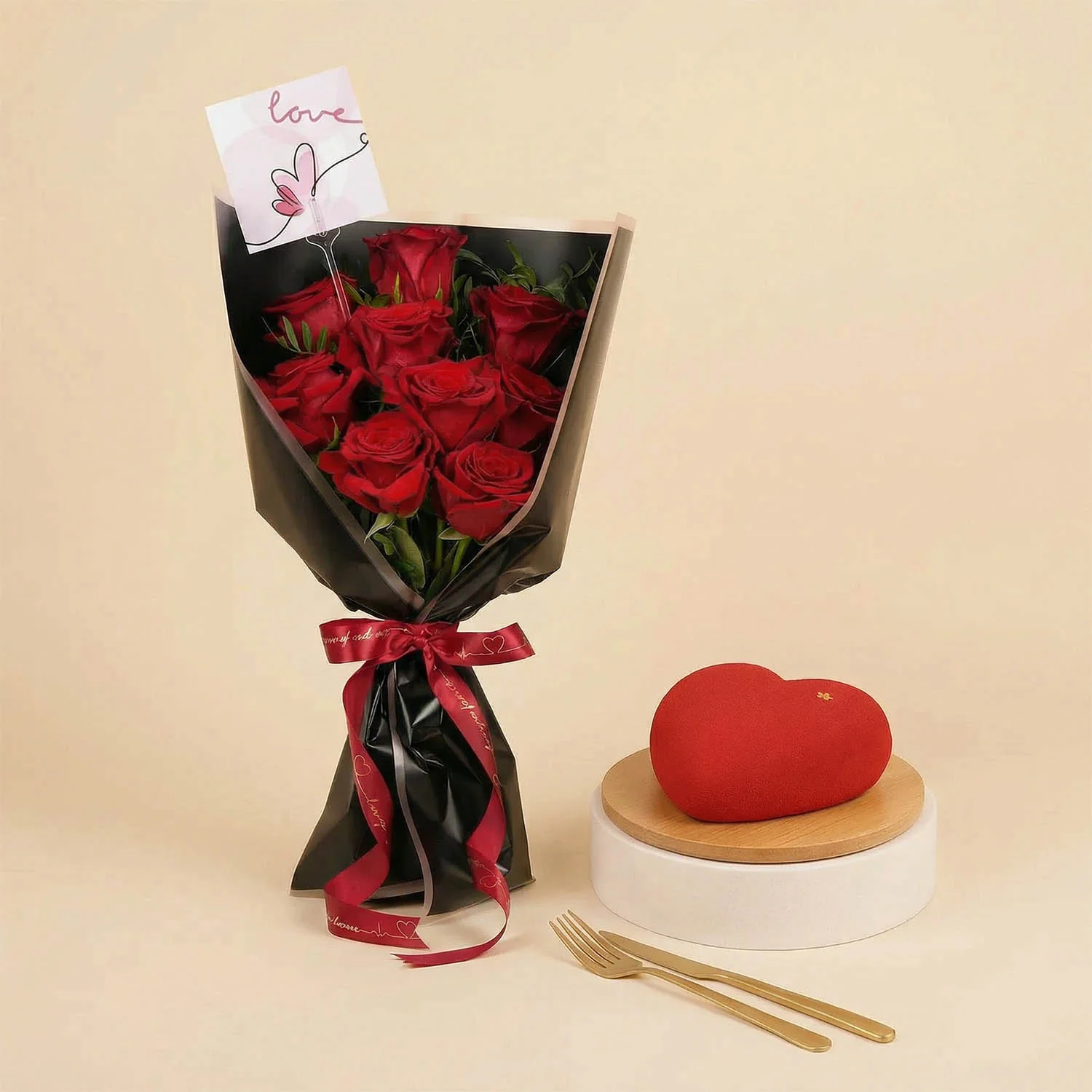 قلب أحمر مفعم بالحب - Image 3