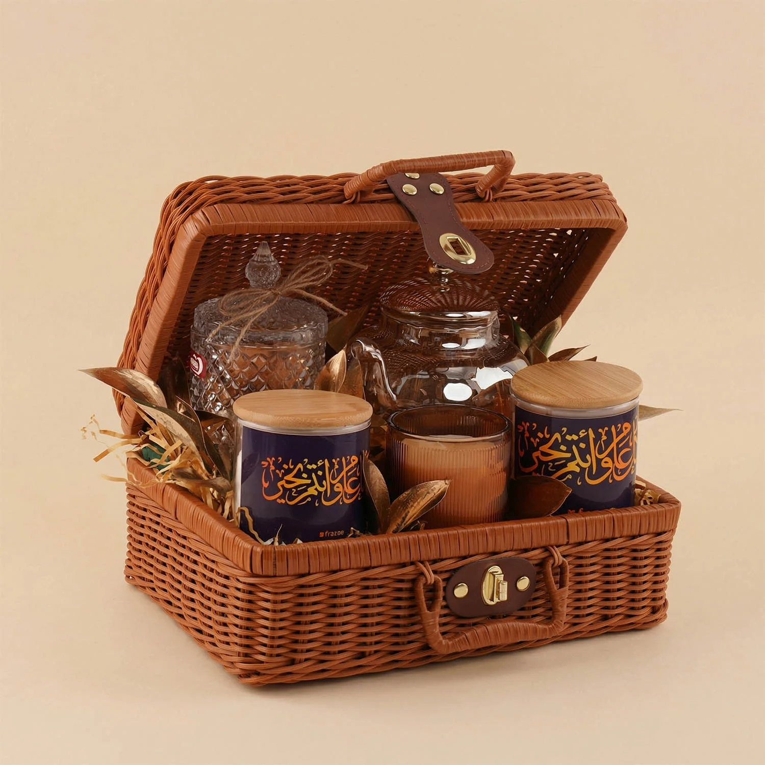 شنطة ضيافة رمضان مع ابريق شاي - Image 2