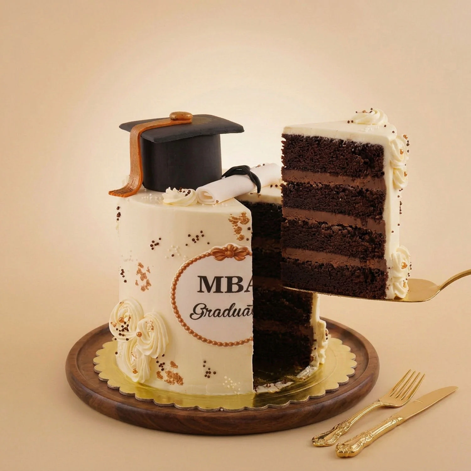 كيك تخرج MBA 2026 - Image 2