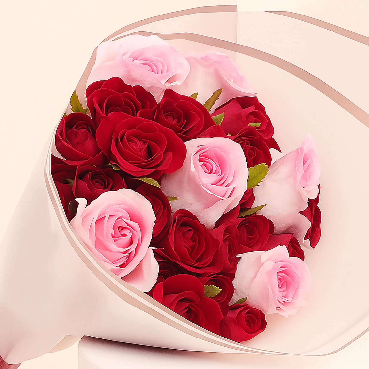 باقة ورد رومانسي ناعم - Image 3