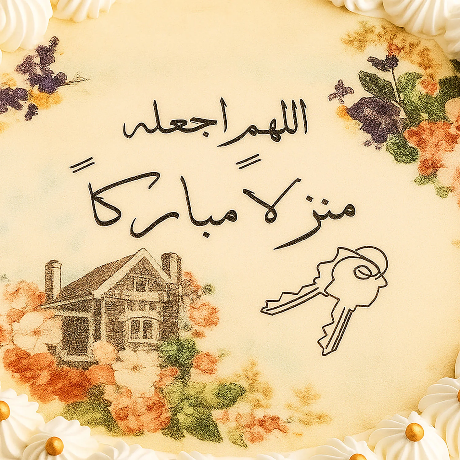 كيك احتفال المنزل الجديد - Image 3