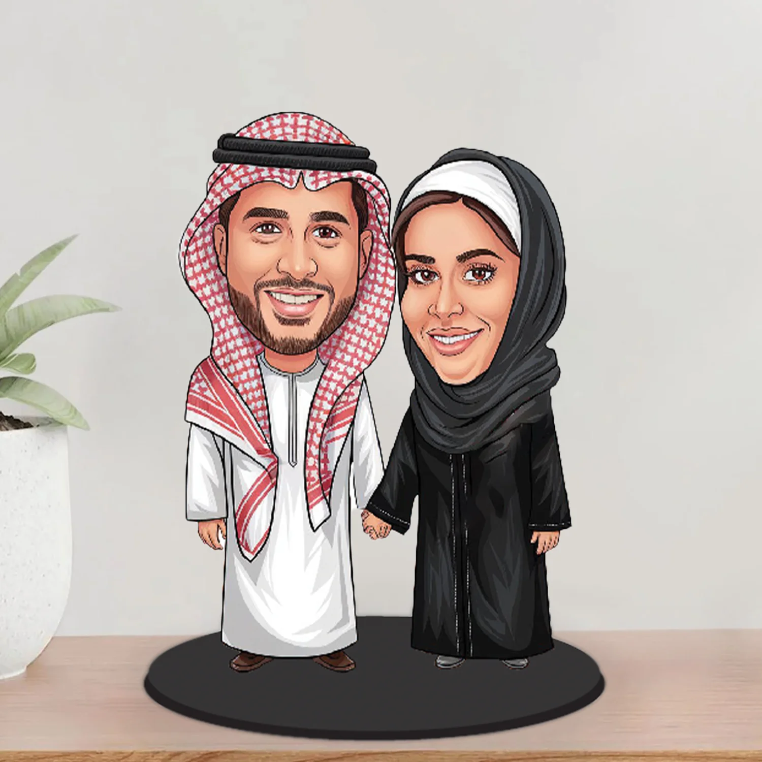 هدايا زواج | كاريكاتور للزوج و الزوجة