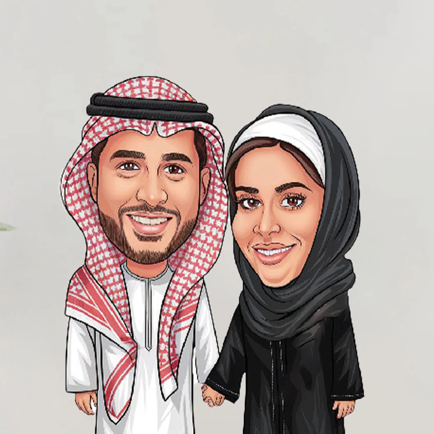 هدايا زواج | كاريكاتور للزوج و الزوجة - Image 2