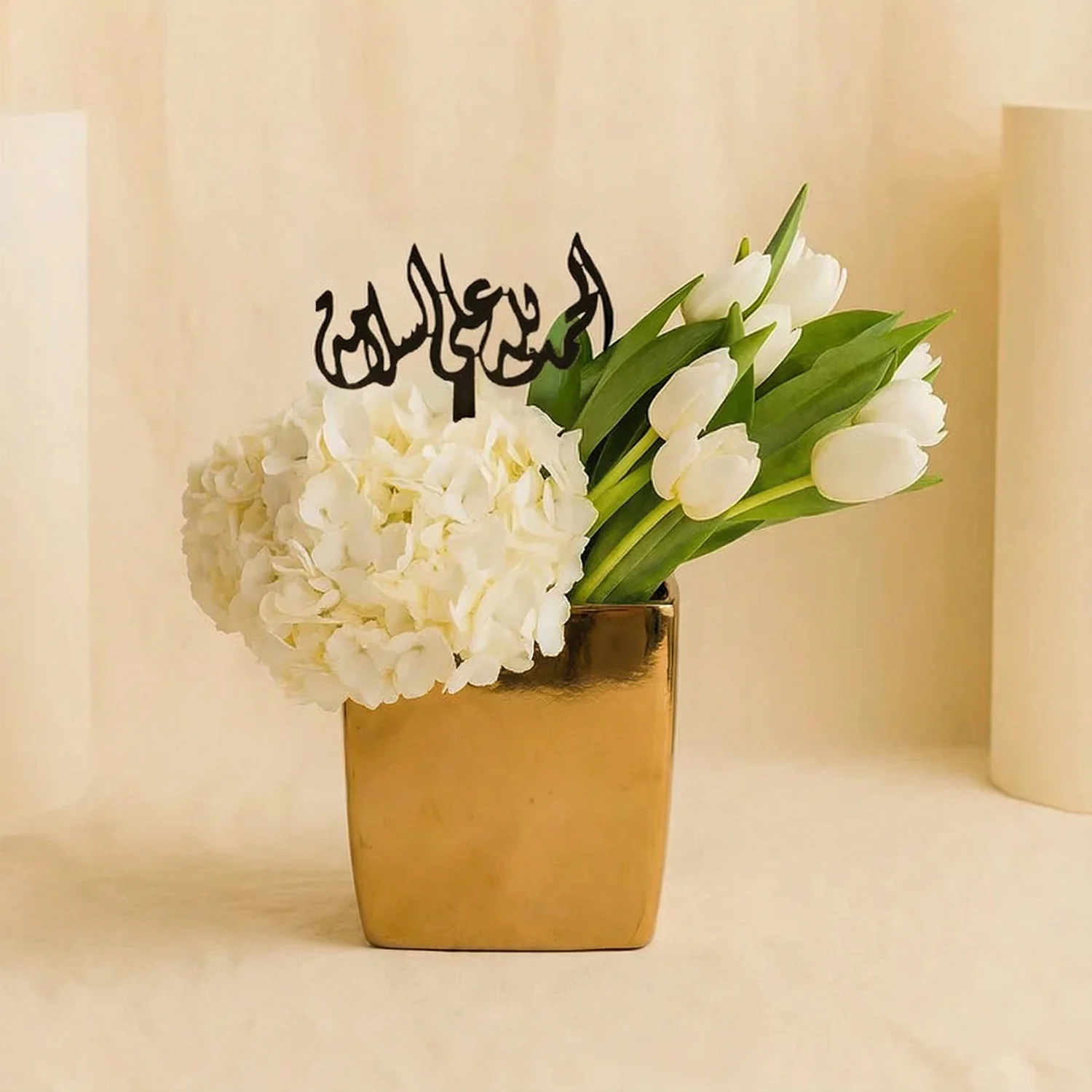 هيدرانجيا و توليب الحمدلله على السلامة
